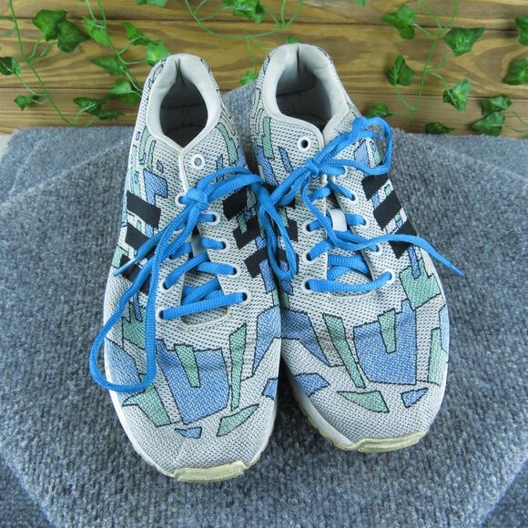 adidas Men's ZX Flux Torsion Sneaker Gray Fabric Size 8 Medium (D, M) Used 2025 - Picture 2 of 6